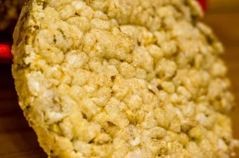 Diet crunches - crispy bread of wheat, rice and fruit, texture Stock Photos