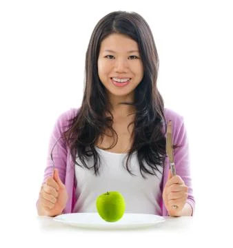 Diet with fruit Stock Photos