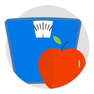 Diet icon app vector Stock Illustration