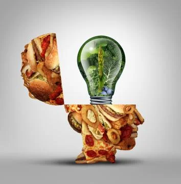 Diet Ideas Stock Illustration