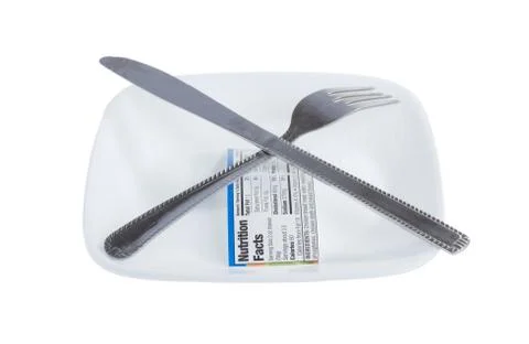 Diet information. Stock Photos