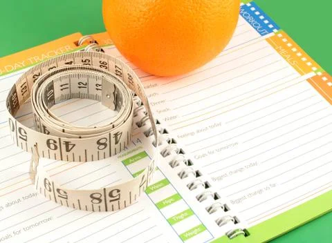 Diet journal Stock Photos