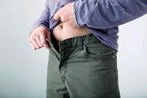 Diet, man. Stock Photos