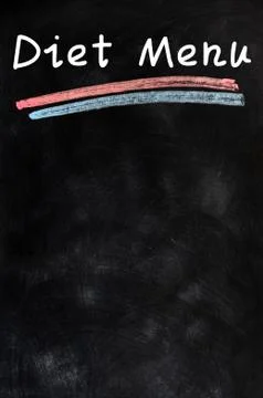 Diet menu Stock Photos