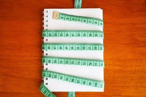 Diet, Notepad,diary Stock Photos