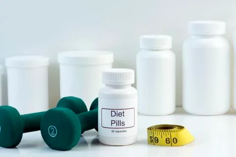 Diet pills Stock Photos
