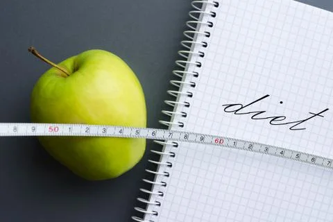 Diet plan concept Foto stock