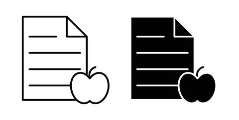 Diet plan icon vector art Illustrations Stock Illustration