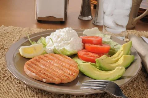 Diet platter Stock Photos