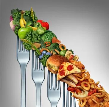 Diet Relapse Stock Illustration
