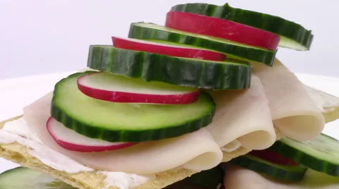 Diet snack detail Stock Footage 53749854