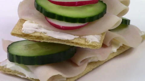 Diet snack detail Stock Footage 53749977