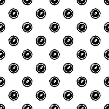Dietary drink cap pattern vector seamless 스톡 일러스트