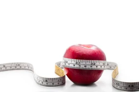 Dieting apple Stock Photos