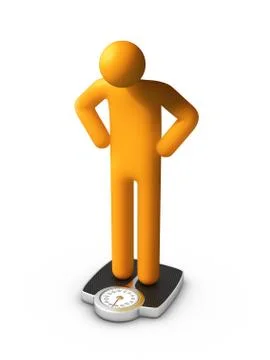 Dieting Stock Illustration