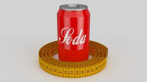 Dieting Illustrazione stock