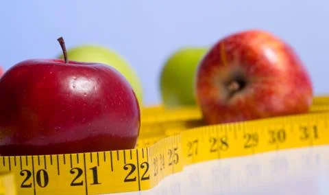Dieting items Stock Photos