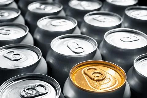 Differ one can Stock Photos