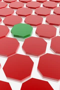 Difference and success Stock Illustration