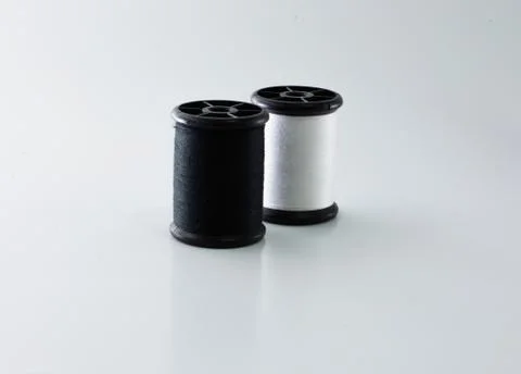 The difference between thread colors Stock Photos
