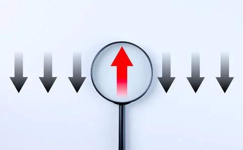 Difference concept. Business disruption, Stock Photos