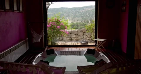 Different angles voer the pool Stockbeeldmateriaal 143264100