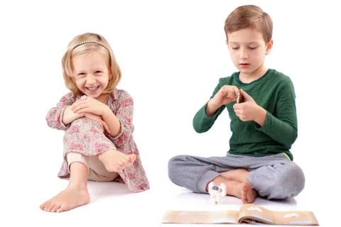 Different attitudes Stock Photos