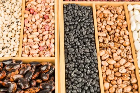 Different beans Stock Photos