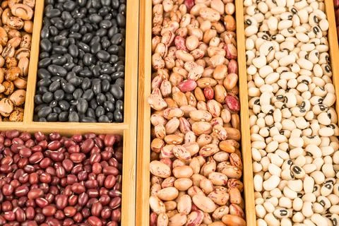 Different beans Stock Photos