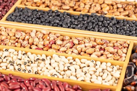 Different beans Stock Photos