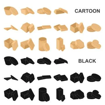 Different boxes cartoon icons in set collection for design.Packing box vector Stock Illustration