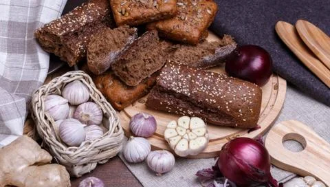 Different bread Stock Photos