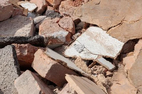 Different brick textures Foto stock