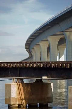 Different bridges Stock Photos