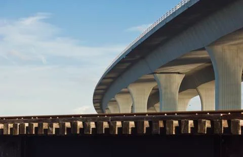 Different bridges Stock Photos