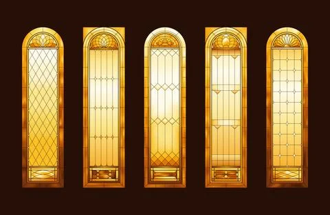 Different bright shapes. Stock Illustration