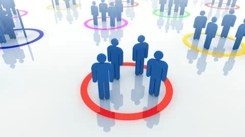 Different Business Teams Stock Footage 20476881