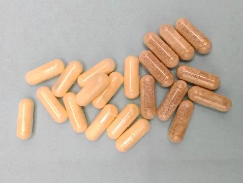 Different capsules Stock Photos