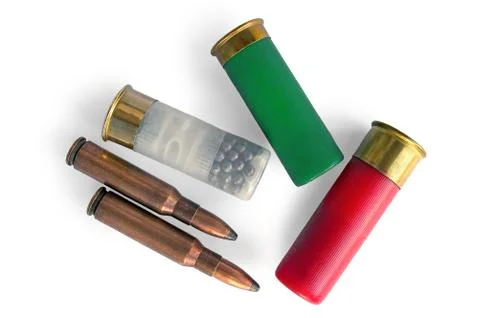Different cartridges Stock Photos