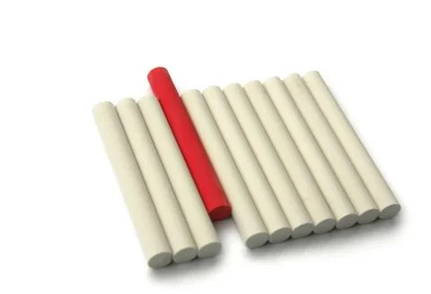 Different chalk Foto stock