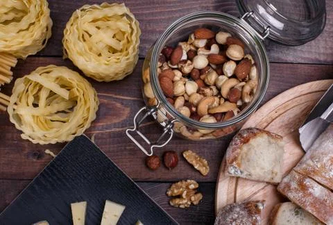 Different cheese Stock Photos