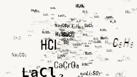 Different chemical bonds loop animation. Stock Footage 279552067