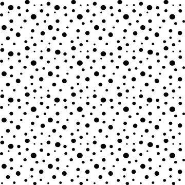 Different circle dot points seamless pattern for wrap fabric paper イラスト素材