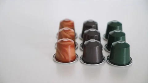 Different coffee capsules for nespresso Stock-Footage 131111516