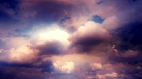 Different Color cloud nature environment 7 Video stock 48676551