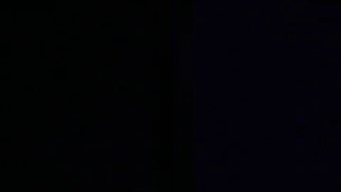 Different color disco lights falling on corrugated wall Video stock 73021817