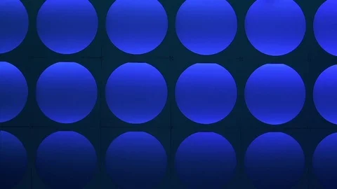 Different color disco lights falling on the wall with circle pattern Stock Footage 73021921