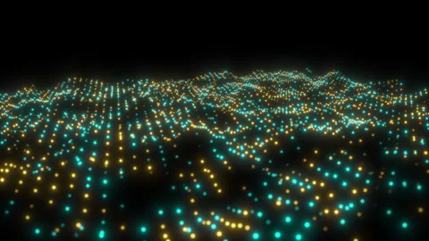 Different Color Flashing Led Light Disco Floor Video Animated Background Stock Footage 346373344