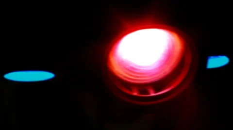 Different Color Light Lamp Looping Stock Footage 5164683