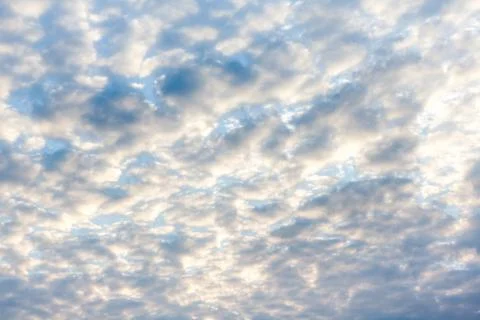 Different colored clouds Foto stock